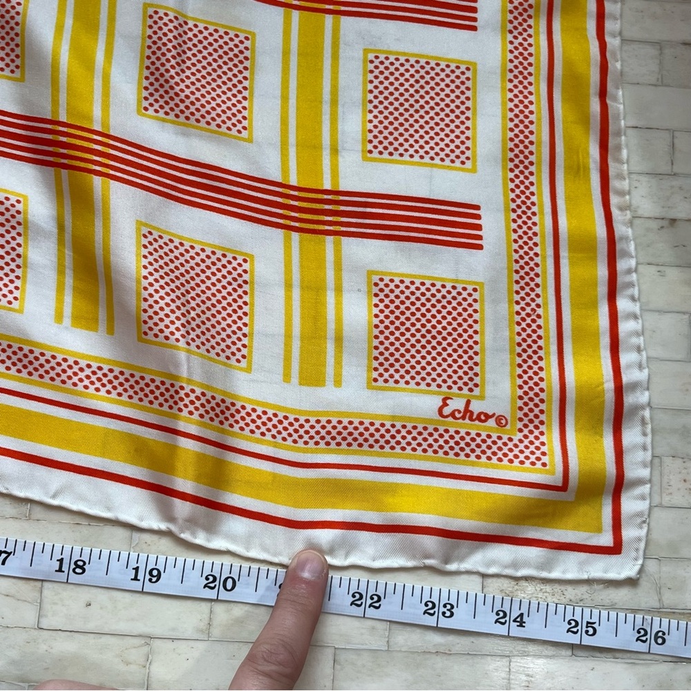 Echo Bright Colored Square Scarves Bundle - image 7